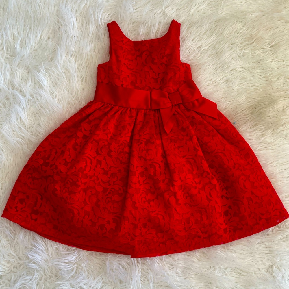 Janie & Jack red dress size 5